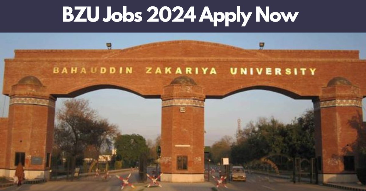 BZU Multan Jobs 2024 Apply Now