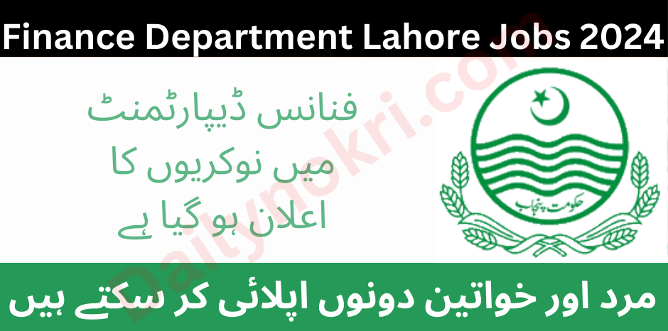 Latest Finance Department Jobs 2024 | Apply Now