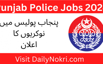 Job Opportunity with Punjab Police 2024 – Apply Now