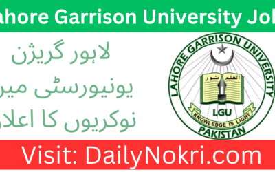 Job Opportunity at Lahore Garrison University 2024 | Apply Now